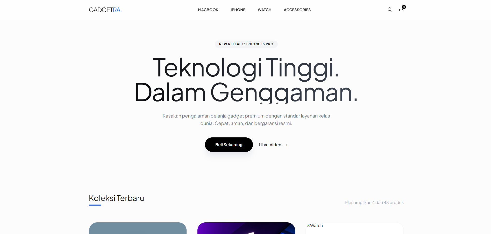 GADGETRA - Future Tech Store